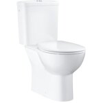 Grohe - bau ceramic - wc  poser avec rservoir et abattant softclose, rimless, blanc alpin 39346000