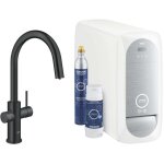 Grohe blue home - mitigeur d'�vier connected, avec �quipement de refroidissement et filtration, velvet ...