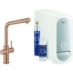 Grohe blue home l - spout starter kit mitigeur d'vier  levier