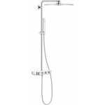 Grohe - colonne de douche avec mitigeur thermostatique blanc euphoria smartcontrol system 310 cube duo ...