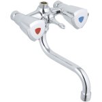 Grohe costa 26013000 120 mm mural mitigeur bain / douche monocommande