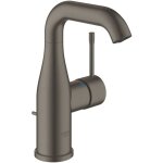 Grohe - essence mitigeur monocommande taille m avec tirette et vidage, cartouche en céramique, hard graphite ... Grohe - essence mitigeur monocommande taille m avec tirette et vidage, cartouche en céramique, hard graphite ...