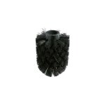Essentials tte de brosse wc pour rechange, noir (40791ks1) - grohe