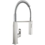 Grohe - eurocube mitigeur �vier dn 15, supersteel (31395dc0)
