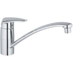 Eurodisc robinet de cuisine - bas - bec pivotant - chrome - grohe Eurodisc robinet de cuisine - bas - bec pivotant - chrome - grohe