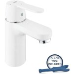 Grohe get - mitigeur de lavabo avec vidage push - open, blanc lunaire 23586ls0 Grohe get - mitigeur de lavabo avec vidage push - open, blanc lunaire 23586ls0