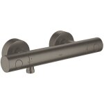 Grohe - grohtherm 1000 cosmopolitan - mitigeur thermostatique de douche, graphite fonc bross 34065al2 ...