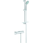 Grohe - grohtherm 2000 - mitigeur thermostatique de douche avec colonne de douche de 60 cm, chrome 34195001 ...