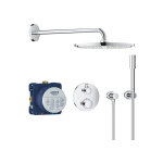 Grohtherm - set de douche rainshower cosmopolitan 310 avec robinet de douche thermostatique encastr, ...