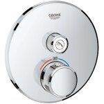 Grohe grohtherm smartcontrol - mitigeur thermostatique encastr de douche avec 1 sortie, chrome 29118000 ...