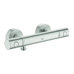 Grohe - grohtherm 1000 cosmopolitan mitigeur de douche thermostatique supersteel Grohe - grohtherm 1000 cosmopolitan mitigeur de douche thermostatique supersteel