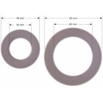 Joint tanchit mcanisme de chasse grohe rservoir wc encastr