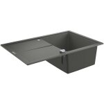 Grohe k400 evier en quartz composite avec égouttoir réversible 780x500 mm, gris granite (31639at0) Grohe k400 evier en quartz composite avec égouttoir réversible 780x500 mm, gris granite (31639at0)