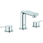 Grohe lineare 3 trous pour lavabo, avec vidage, saillie 127mm,