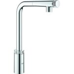 Grohe - minta smartcontrol - mitigeur d'vier avec douchette extractible, smartcontrol, chrome 31613000 ...