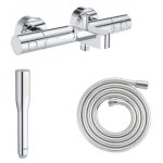 Grohe - mitigeur bain douche precision get avec douchette 1jet vitalio get stick et flexible 200cm