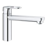 Mitigeur évier start flow grohe 31691000 bec droit - chrome Mitigeur évier start flow grohe 31691000 bec droit - chrome
