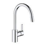Mitigeur �vier feel grohe 30185002 bec col de cygne pivotant - chrome