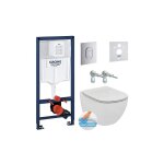 Pack wc bâti - support + wc suspendu ideal standard tesi aquablade + abattant slim avec frein de chute ... Pack wc bâti - support + wc suspendu ideal standard tesi aquablade + abattant slim avec frein de chute ...