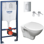 Grohe pack wc rapid sl + wc suspendu cersanit s - linepro + plaque chrome mat (rapidsl - s - linepro ... Grohe pack wc rapid sl + wc suspendu cersanit s - linepro + plaque chrome mat (rapidsl - s - linepro ...