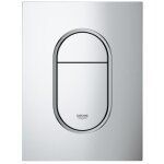 Grohe - plaque de commande pour toilette suspendu arena cosmolitan s 13x17cm chrom� - 37624000