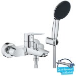 Grohe quickfix start - mitigeur de baignoire avec accessoires, chrome 25283002