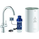 Grohe red duo robinet et chauffe - eau taille m, bec c, 30083001