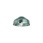 Pomme de douche relexa dn15 tete de douche d : 85mm, 50mm de haut tole de laiton chromée Pomme de douche relexa dn15 tete de douche d : 85mm, 50mm de haut tole de laiton chromée