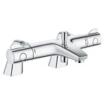 Grohe - robinet bain thermostatique grohtherm 800 avec colonnettes