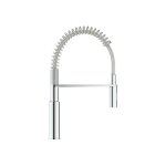 Grohe robinet vier de cuisine get, mitigeur monocommande 2 jets, robinet avec douchette extractible ...