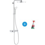 Grohe - set euphoria smartcontrol system 310 duo colonne de douche thermostatique + ravak cleaner chrome ...