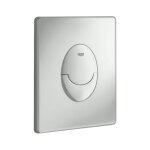 Grohe - skate air plaque de commande wc, chromé mat (38505p00) Grohe - skate air plaque de commande wc, chromé mat (38505p00)