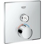 Grohe - mitigeur encastr smartcontrol, un robinet d'arrt, rosette
