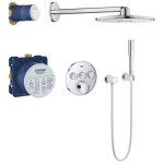 Grohe - smartcontrol perfect - set de douche avec mitigeur encastr�, 31 cm, chrome 34709000