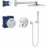 Grohe - smartcontrol perfect - set de douche avec mitigeur encastr, 31 cm, chrome 34709000