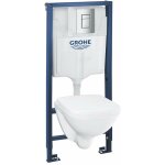 Grohe - solido - set de bti - support, cuvette et abattant softclose, plaque de dclenchement even, ...