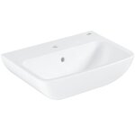 Start edge - lavabo 55x40 cm, avec trop - plein, trou pour robinetterie, blanc alpin 39949000 - grohe ...