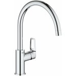 Mitigeur monocommande �vier chrom� ? bec haut pivotant 360� ? cartouche c�ramique grohe longlife ? conduit ...