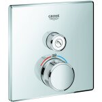 Grohe - grohtherm smartcontrol - mitigeur thermostatique encastr� de douche pour 1 sortie, chrome 29123000 ...
