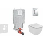 Grohe - uniset - bti - support pour wc suspendu + cuvette et abattant ideal standard tesi 38643set - ...