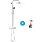 Grohe - vitalio joy system 260, colonne de douche avec mitigeur thermostatique + spray nettoyant ravak ...