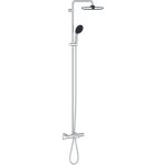 Grohe - vitalio start - set de douche avec thermostat de baignoire, diam�tre 3 cm, 2 jets, chrome 26988001 ...