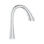 Grohe zedra mitigeur monocommande vier, chrome (g - 32294002)