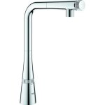 Grohe - zedra smartcontrol - mitigeur d'vier avec douchette extractible, smartcontrol, chrome 31593002 ...