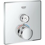 Grohe - grohtherm smartcontrol - mitigeur thermostatique encastr de douche pour 1 sortie, chrome 29123000 ...