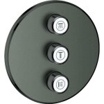 Grohtherm smartcontrol panneau de contrle 3 sorties, hard graphite bross (29122al0) - grohe