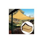Ineasicer voile d'ombrage rectangulaire, pare - soleil rsistant aux uv  90% filet respirant protection ...