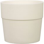 Groove 40, pot de fleurs / plantes, rond, en plastique couleur: avorio, diamtre 38 cm, hauteur 35, 2 ...