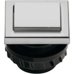 Bouton de sonnette simple grothe 61047 gris 12 v / 1, 5 a Bouton de sonnette simple grothe 61047 gris 12 v / 1, 5 a