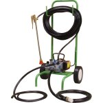 Groupe �lectropompe dalep pan 15 / 18 moteur 220v tuyau 50m pression r�glable 0 - 15bars